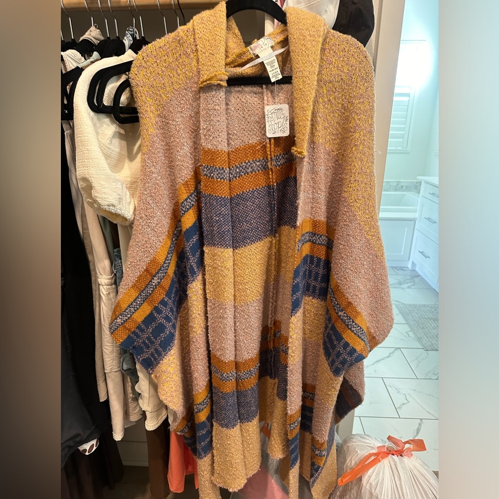 Free people poncho